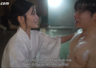 Em gái massage quá nên đã gạ gẫm với khách hàng của mình để chịch nhau